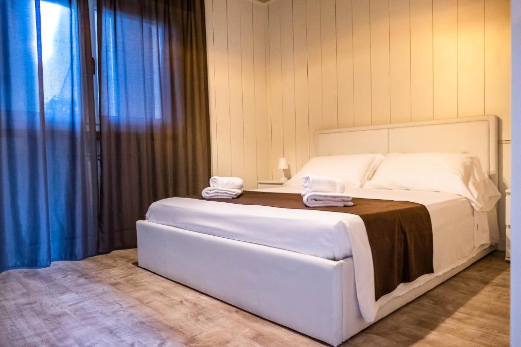 Postel nebo postele na pokoji v ubytování Hotel Venezia Park - ENJOY HOLIDAY