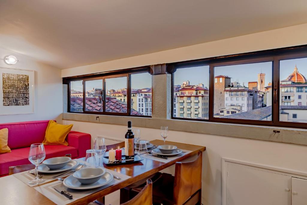 Un lugar para sentarse en SKYLINE FLORENCE APARTMENT