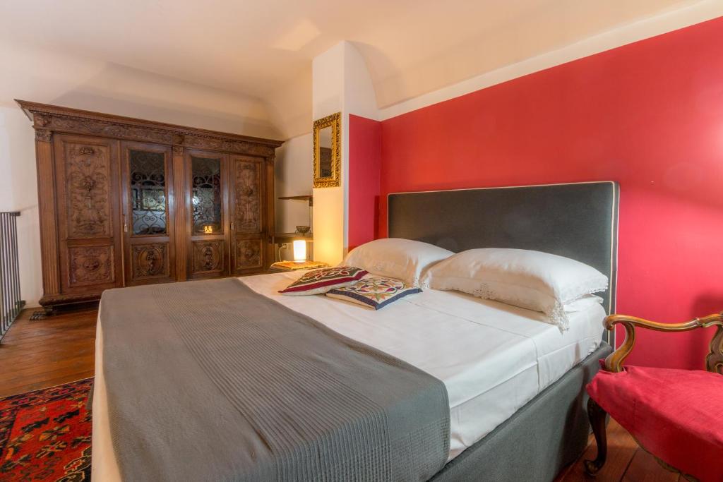 Postel nebo postele na pokoji v ubytování B&B Villa I 2 Leoni