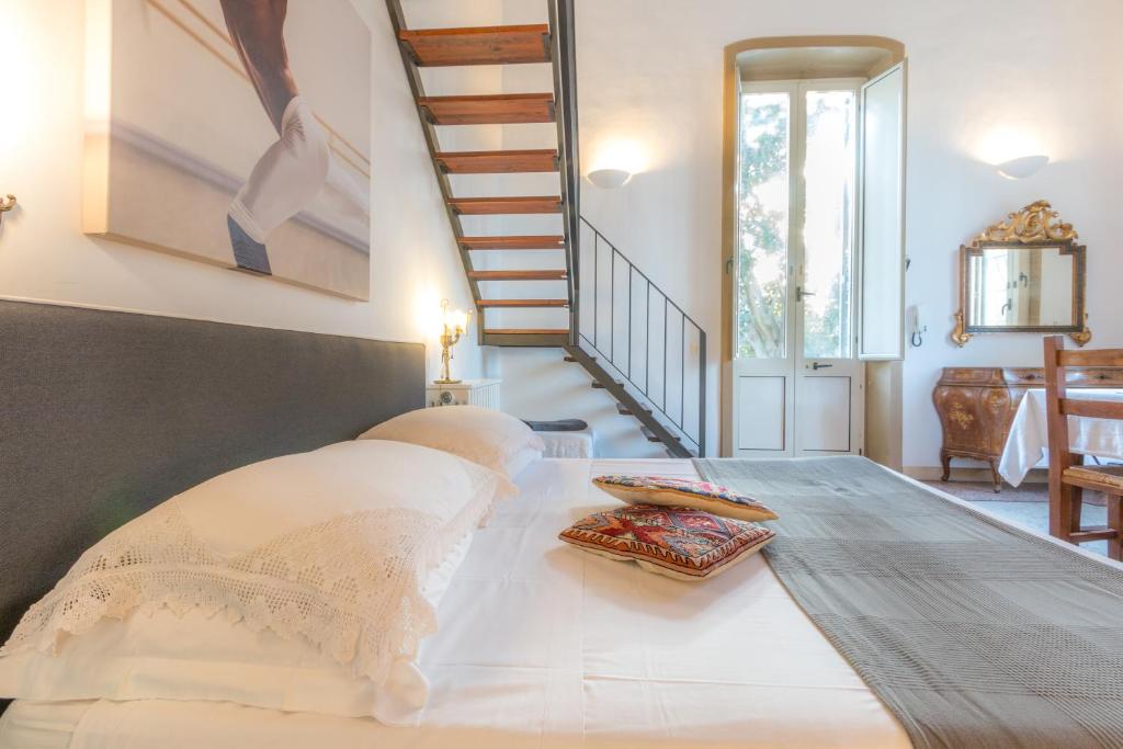 Postel nebo postele na pokoji v ubytování B&B Villa I 2 Leoni