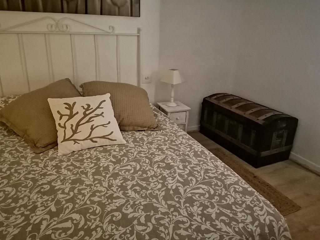 Postel nebo postele na pokoji v ubytování Casa tia Juanita