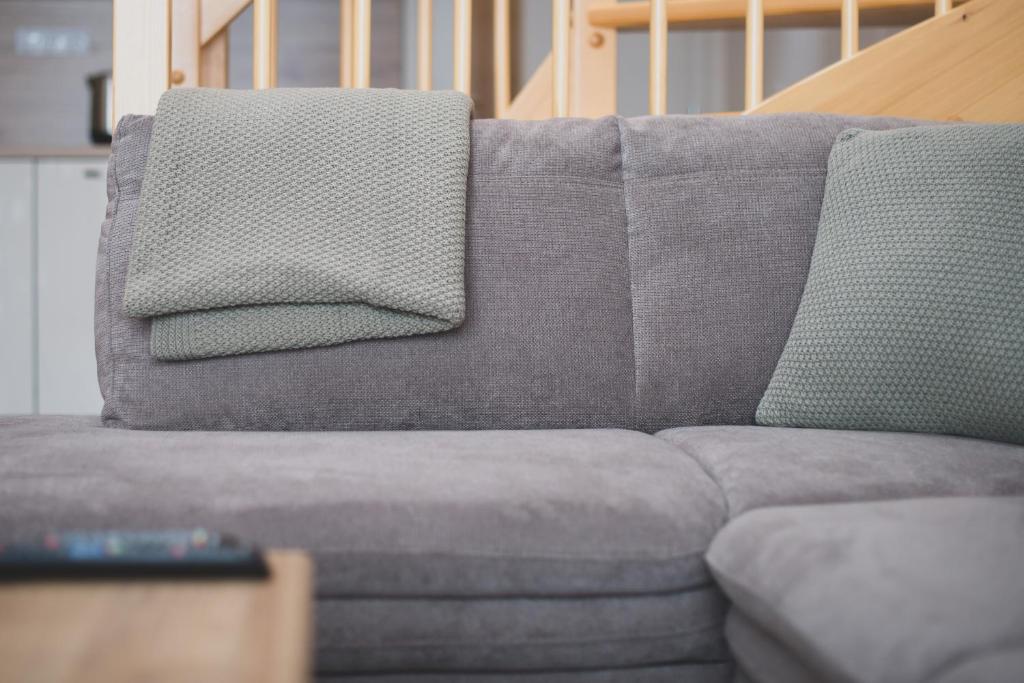 Posezení v ubytování Apartmán Lipno nad Vltavou