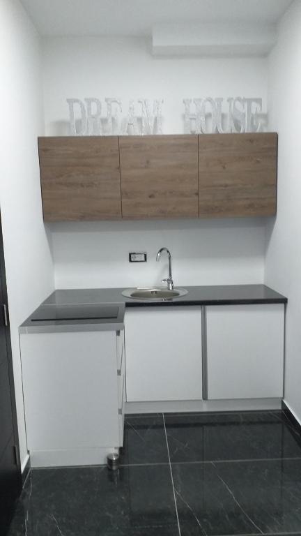 Kuchyň nebo kuchyňský kout v ubytování Dream House