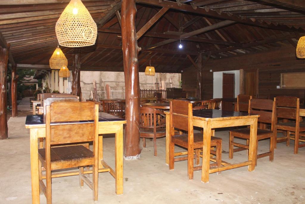 Restaurace v ubytování Sari Laut