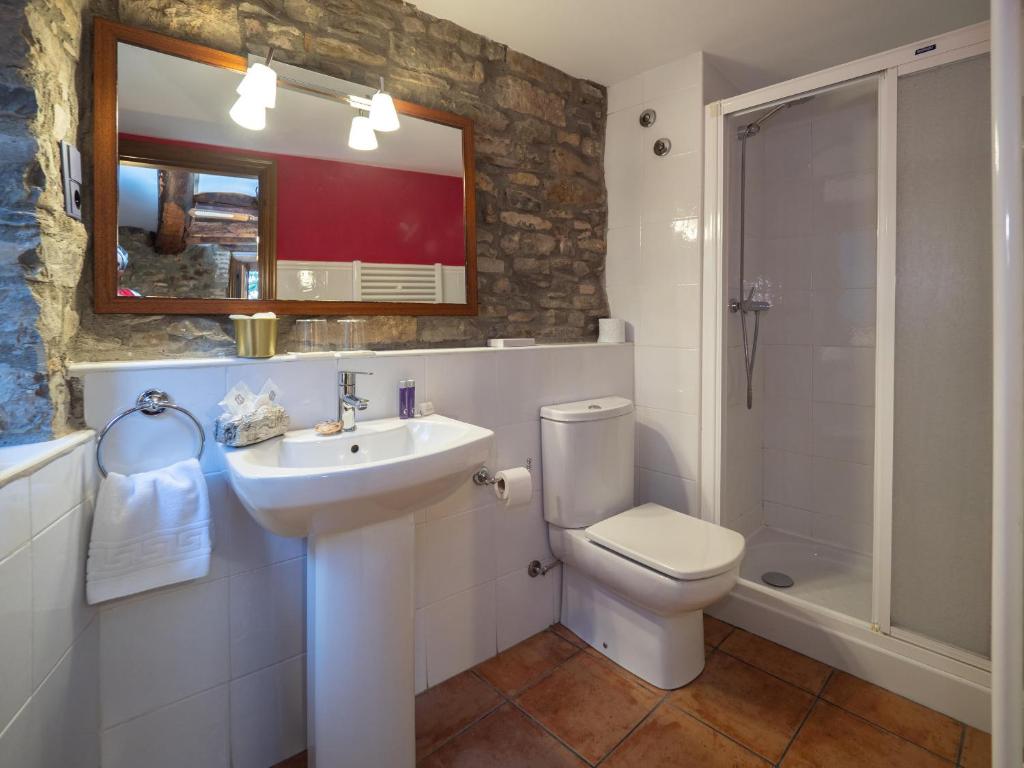 Koupelna v ubytování CASA CRUZ - auto check-in