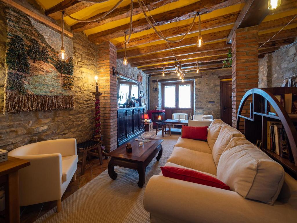 Posezení v ubytování CASA CRUZ - auto check-in