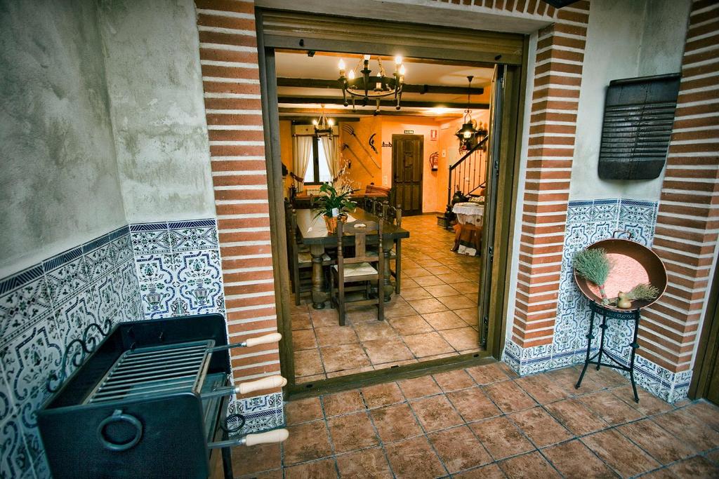 Posezení v ubytování Casa Rural el Herrero de Pollos