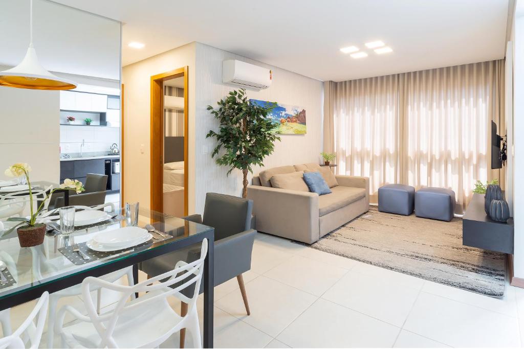  Lindo Apto De 2 Quartos Em Gramado - Ed Paradiso