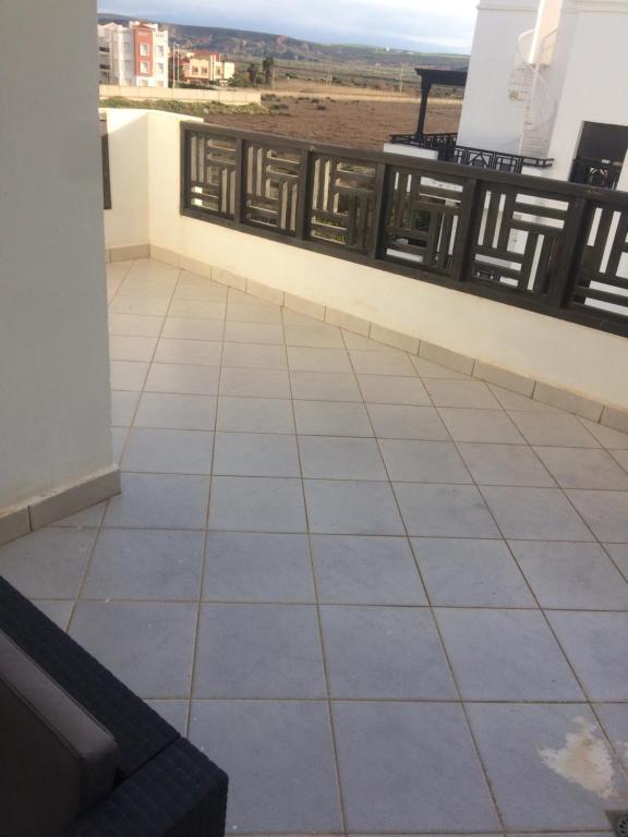 Balkón nebo terasa v ubytování Residence Riad Saïdia