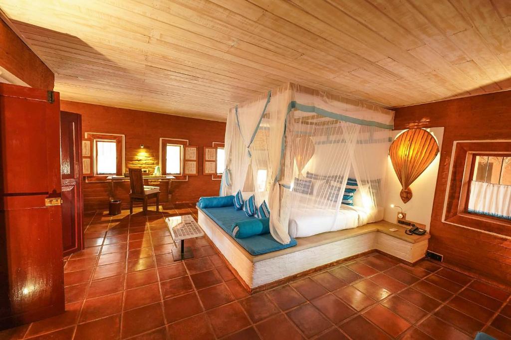 Posezení v ubytování Ayurvie Sigiriya - Ayurvedic Retreat by Thema Collection
