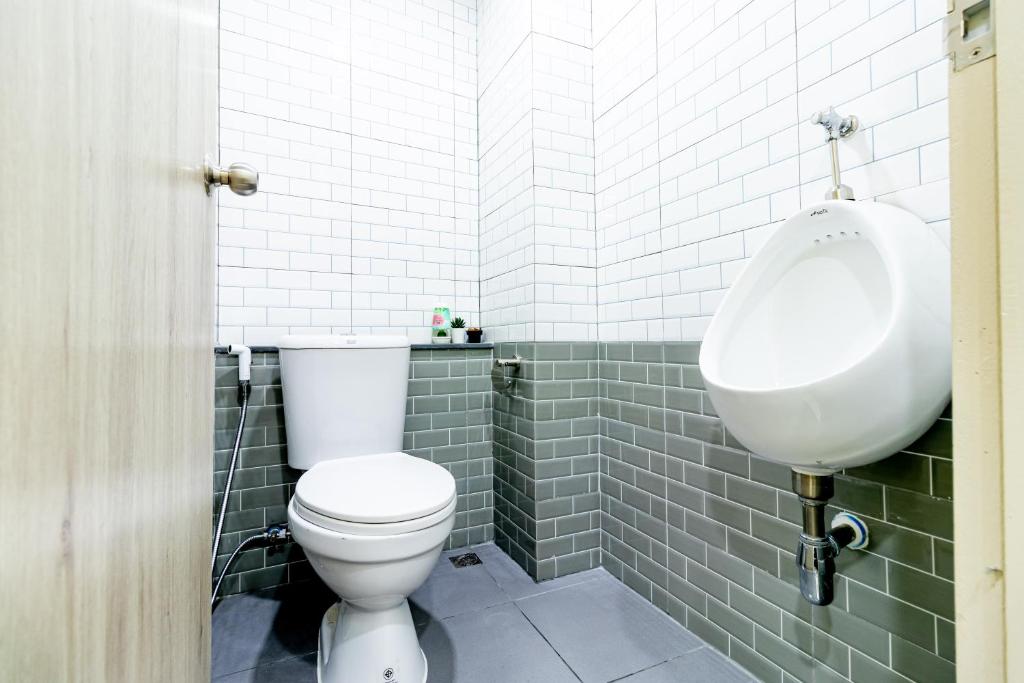 Koupelna v ubytování BeWish Residence Bangphlat