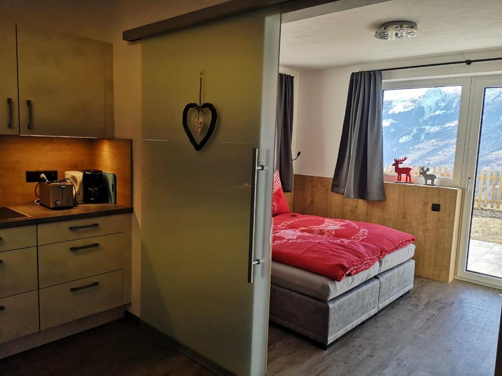 Posteľ alebo postele v izbe v ubytovaní Appartement Franz