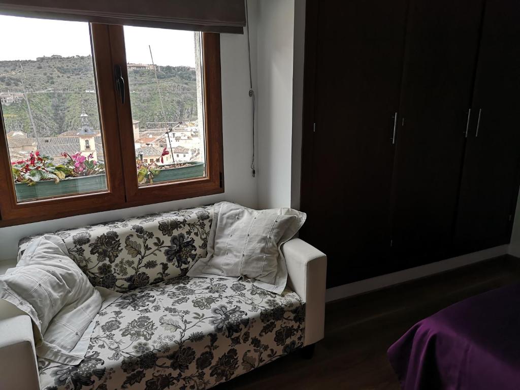 Posezení v ubytování Apartamento PRANA Junto al Alcázar