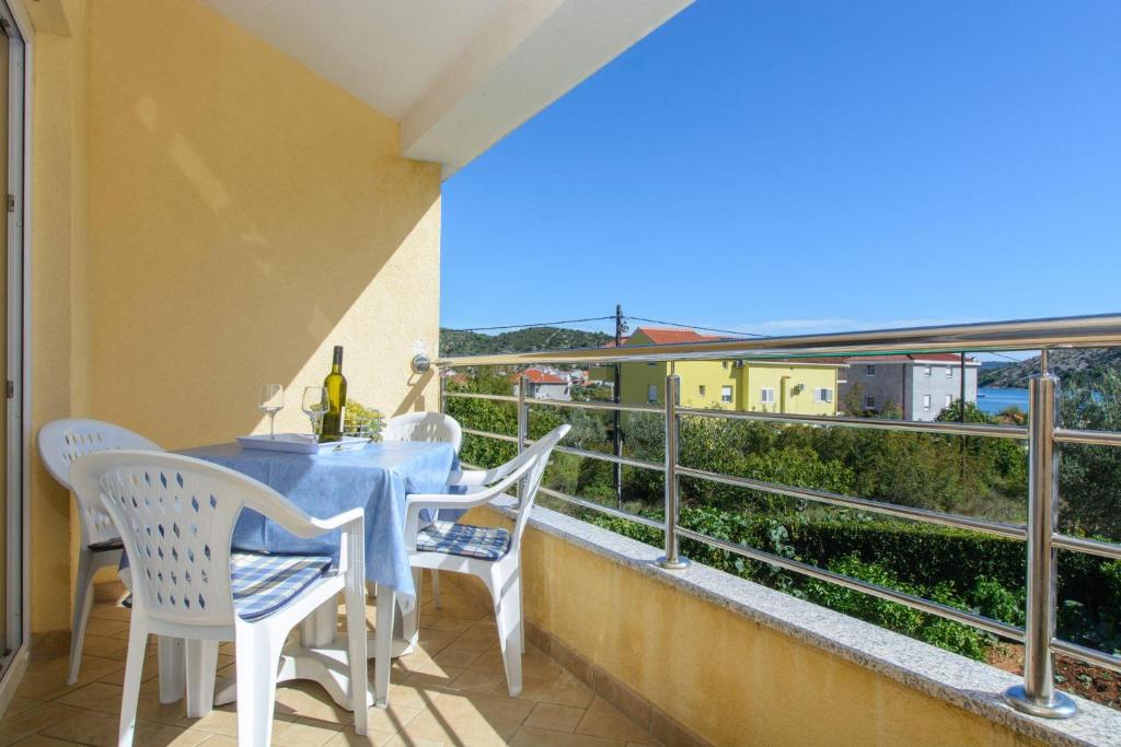 Balkón alebo terasa v ubytovaní Apartments Anton