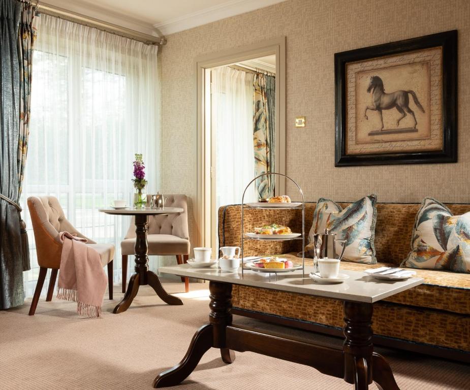 Posezení v ubytování Faithlegg Hotel