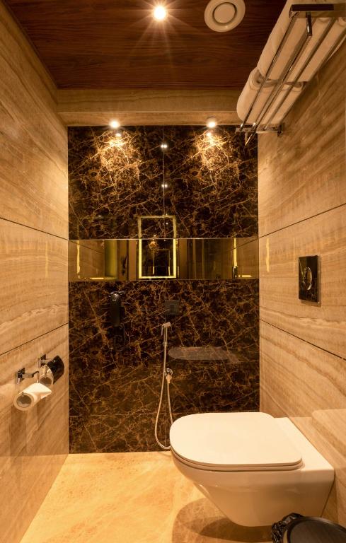 Koupelna v ubytování Hotel MBC Citadel Nashik
