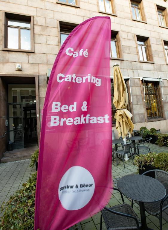 Certifikát, hodnocení, plakát nebo jiný dokument vystavený v ubytování Systrar & Bönor Bed and Breakfast