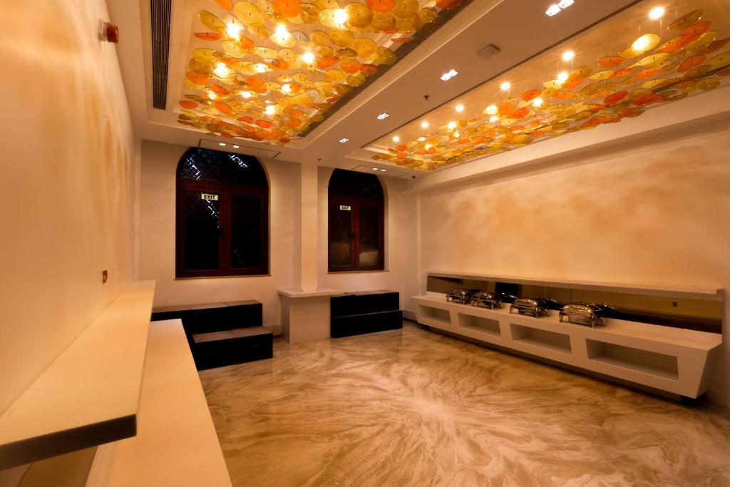 Posezení v ubytování Hotel MBC Citadel Nashik