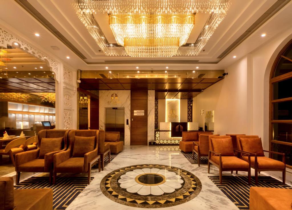 Posezení v ubytování Hotel MBC Citadel Nashik