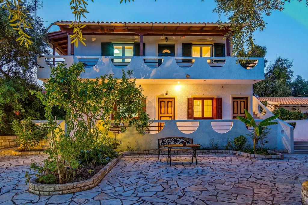 Zahrada ubytování Olympia Paxos Villas & Apartments