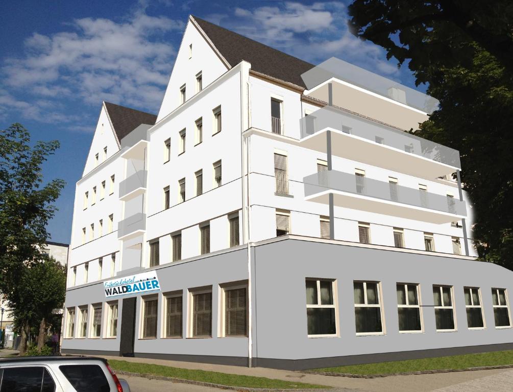 Budova, kde se hotel nachází