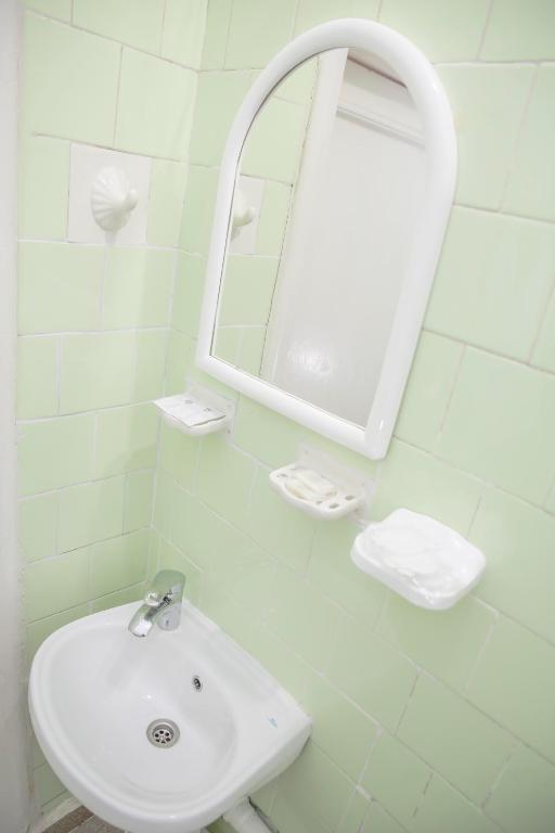 Koupelna v ubytování Chisinau Hotel