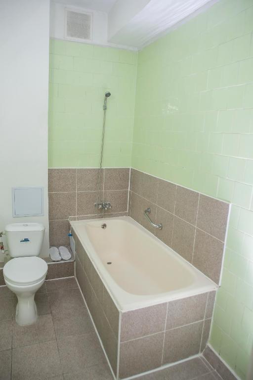 Koupelna v ubytování Chisinau Hotel