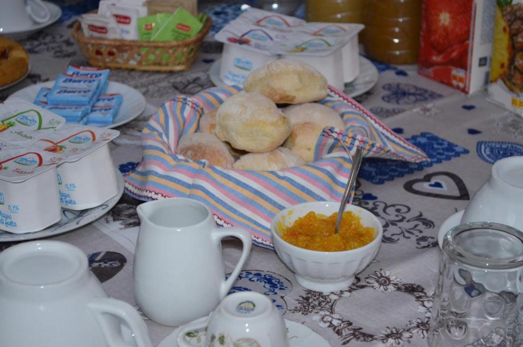 Cibo presso il bed & breakfast o nelle vicinanze