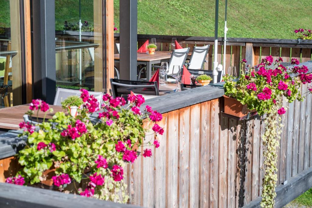 Zahrada ubytování Hotel Steinbock Vals