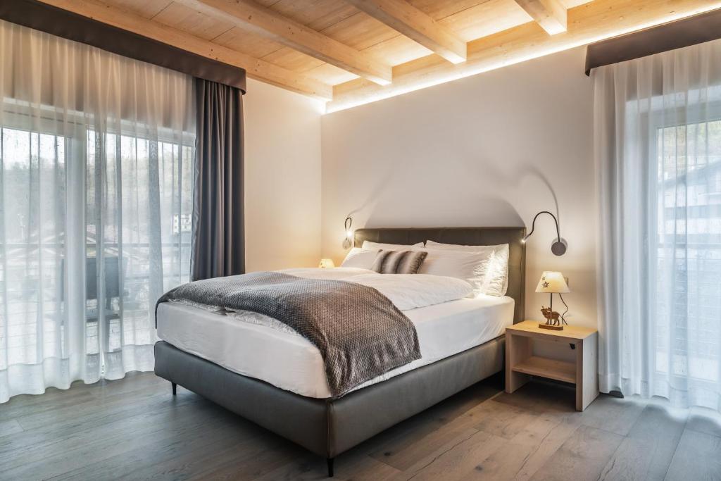 Ein Bett oder Betten in einem Zimmer der Unterkunft Agriturismo Sicher