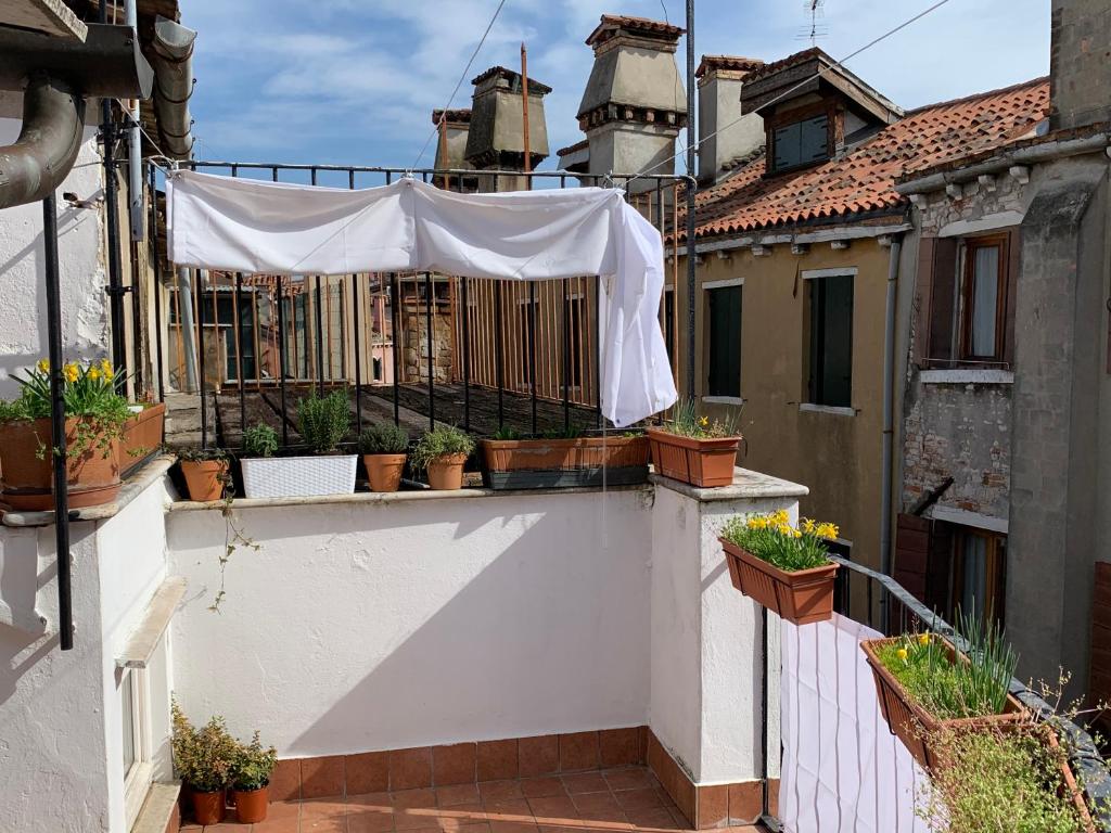 Budynek, w którym mieści się apartament