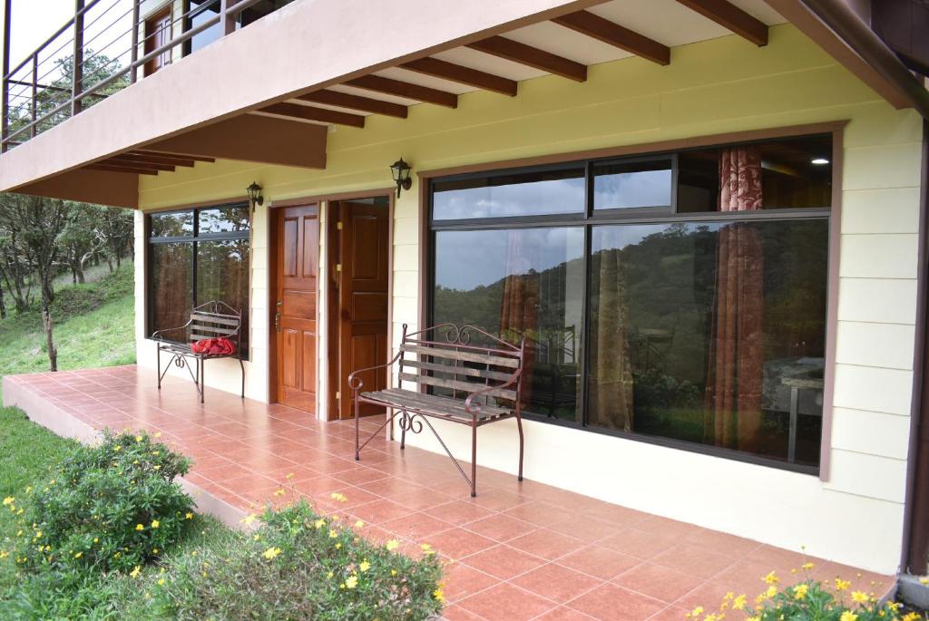 Balkón nebo terasa v ubytování Monteluna Studios Monteverde