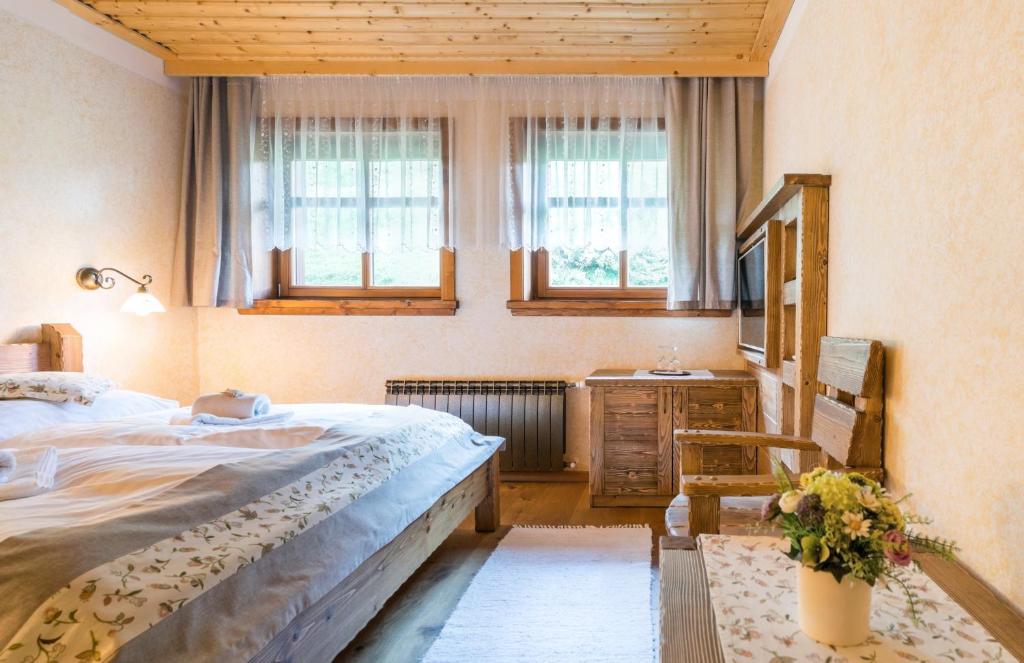 Letto o letti in una camera di Salaš Syrex