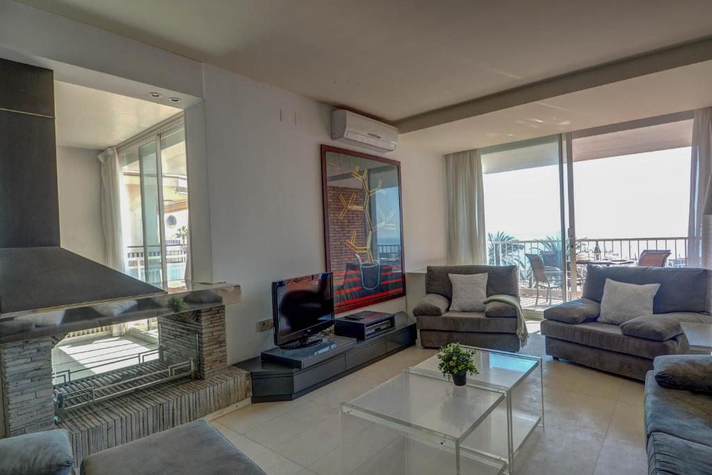 Posezení v ubytování La Gioia 2 by Hello Homes Sitges