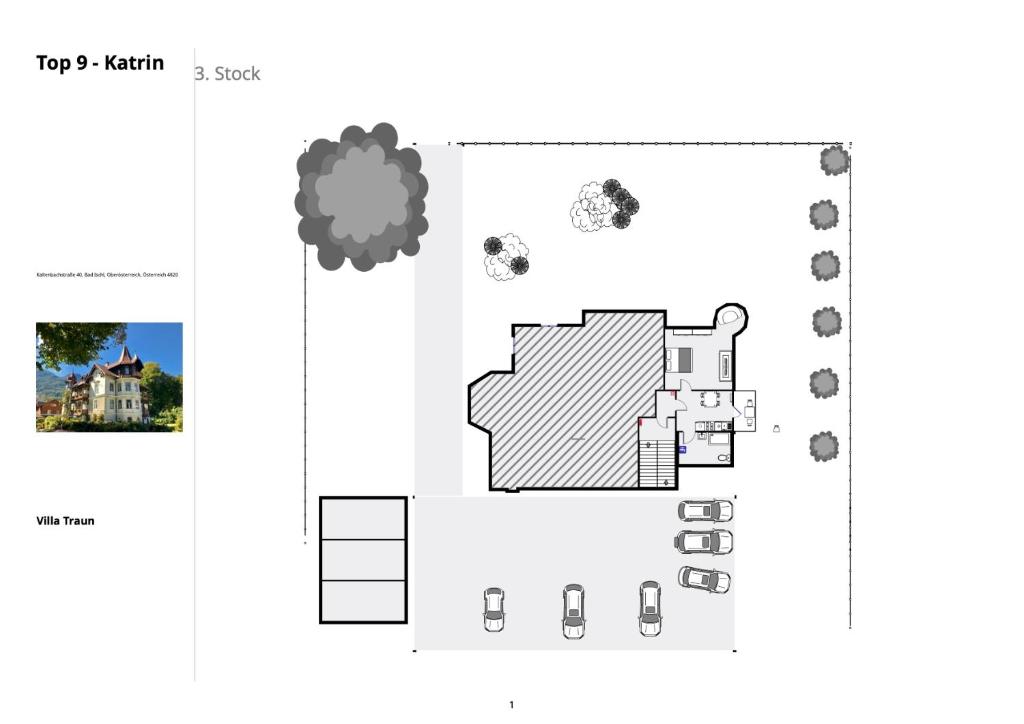 Villa Traun - Apartment Mit Balkon (Top9)