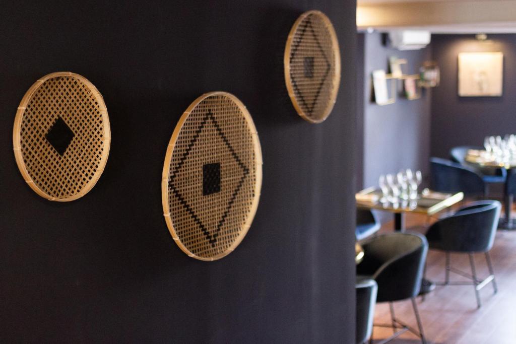 Posezení v ubytování Hôtel - Restaurant Le Globe