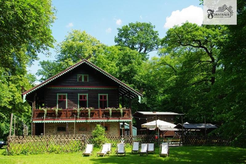 Zahrada ubytování Forsthaus Leiner Berg