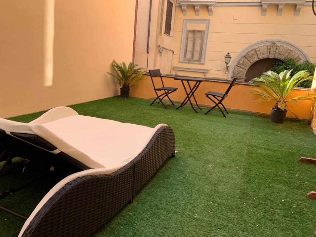 Posezení v ubytování Historic Center Suite