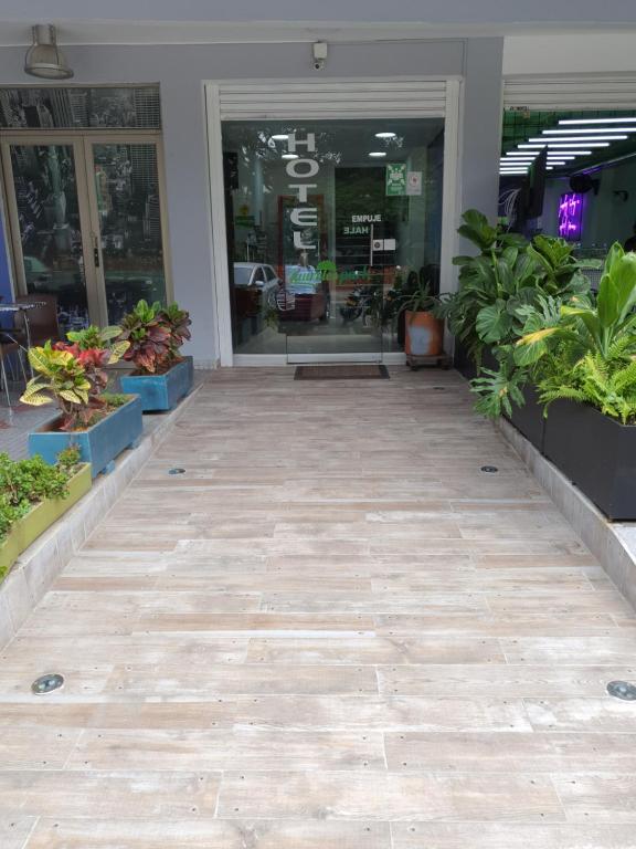Zahrada ubytování Hotel Laureles Park