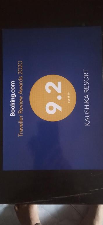 Certifikát, hodnocení, plakát nebo jiný dokument vystavený v ubytování KAUSHIKA RESORT