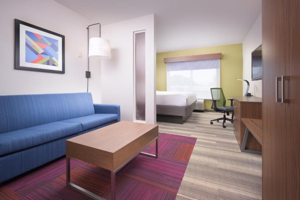 Holiday Inn Express Hotel & Suites Chattanooga Downtown, an IHG Hotel - King Suite - Tub Accessible Aux Communications Et À La Mobilité