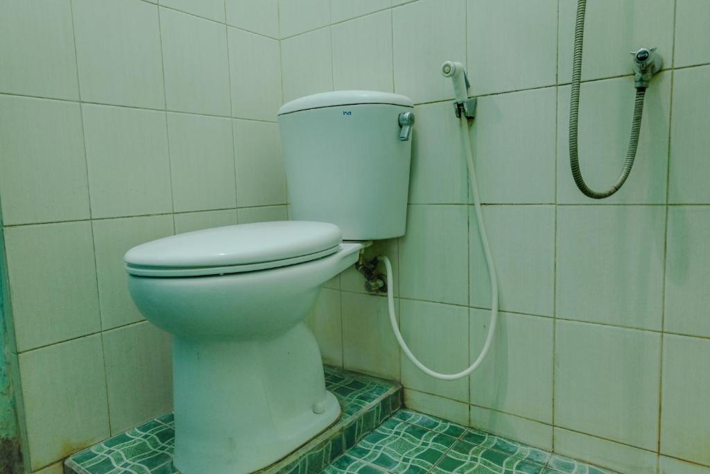 Koupelna v ubytování Hotel Taman Indah