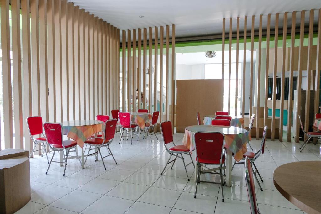 Posezení v ubytování Hotel Taman Indah