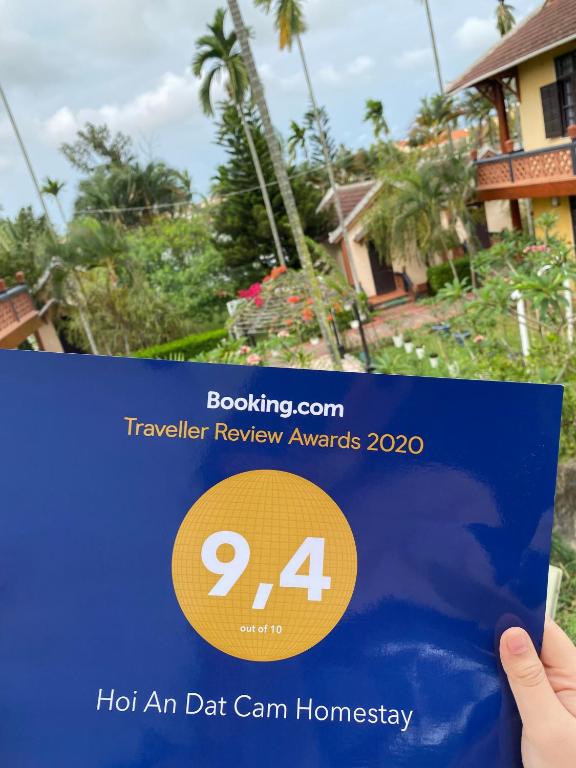 Certifikát, hodnocení, plakát nebo jiný dokument vystavený v ubytování Hoi An Dat Cam Homestay