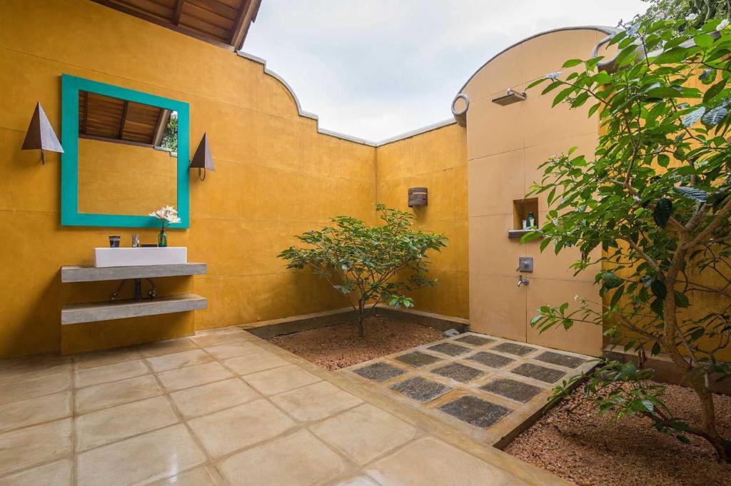 Zahrada ubytování Kumbukgaha Villa