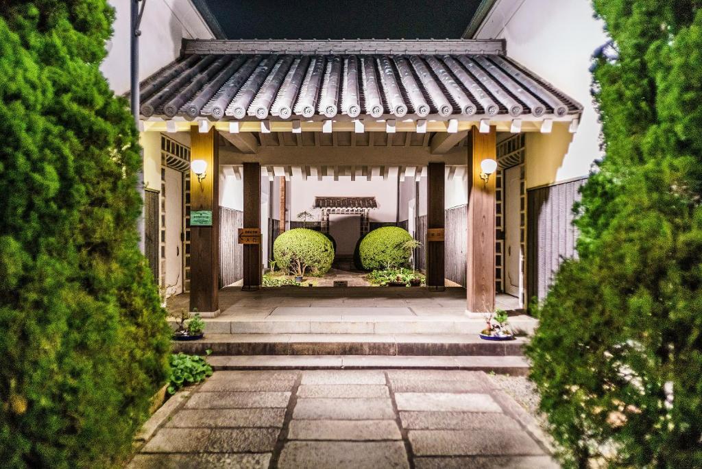 Zahrada ubytování Kurashiki Ivy Square