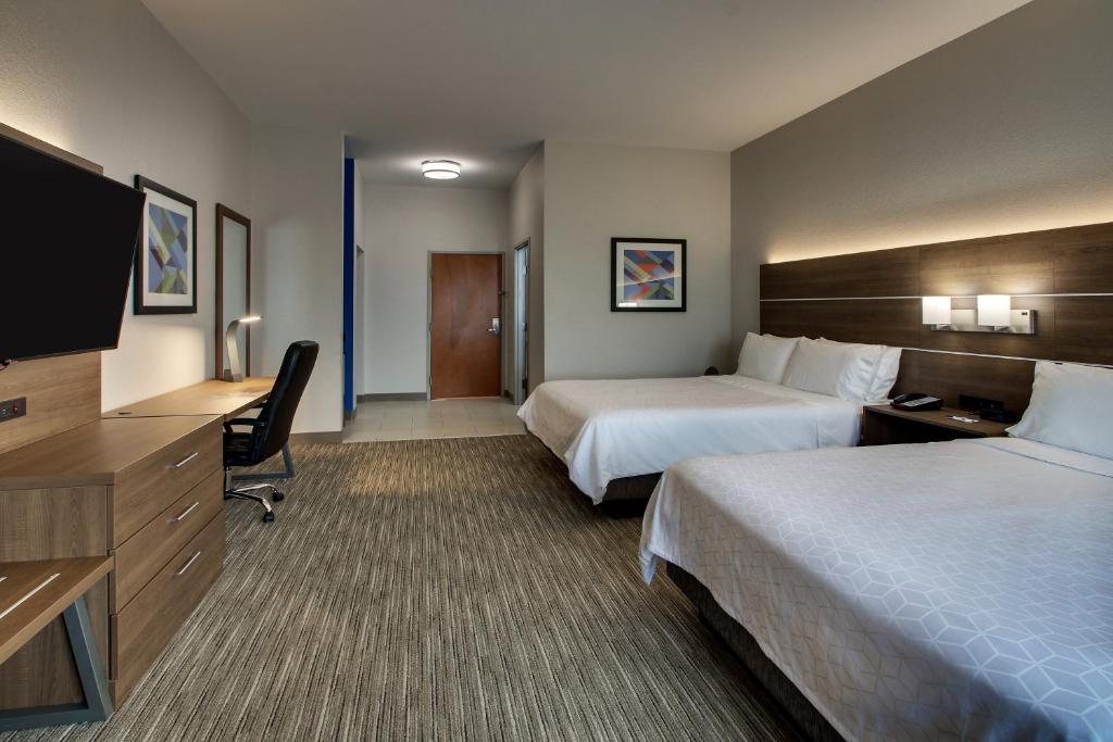 Holiday Inn Express Hotel & Suites Waukegan/Gurnee, an IHG Hotel - Salle De Reine Exécutive Avec Deux Lits Queen
