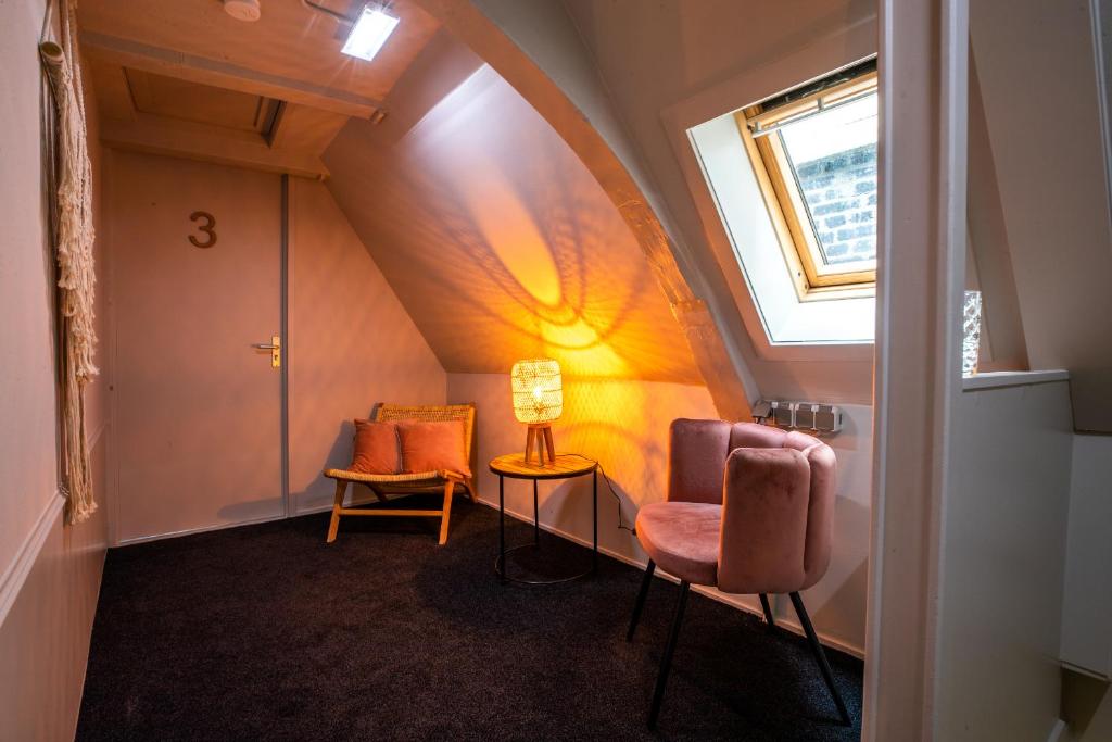Posezení v ubytování Bambu Sleep Boutique