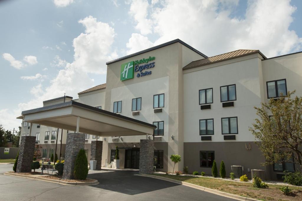 a rendering of the front of a hotel at Holiday Inn Express Hotel & Suites Madison, an IHG Hotel in Madison