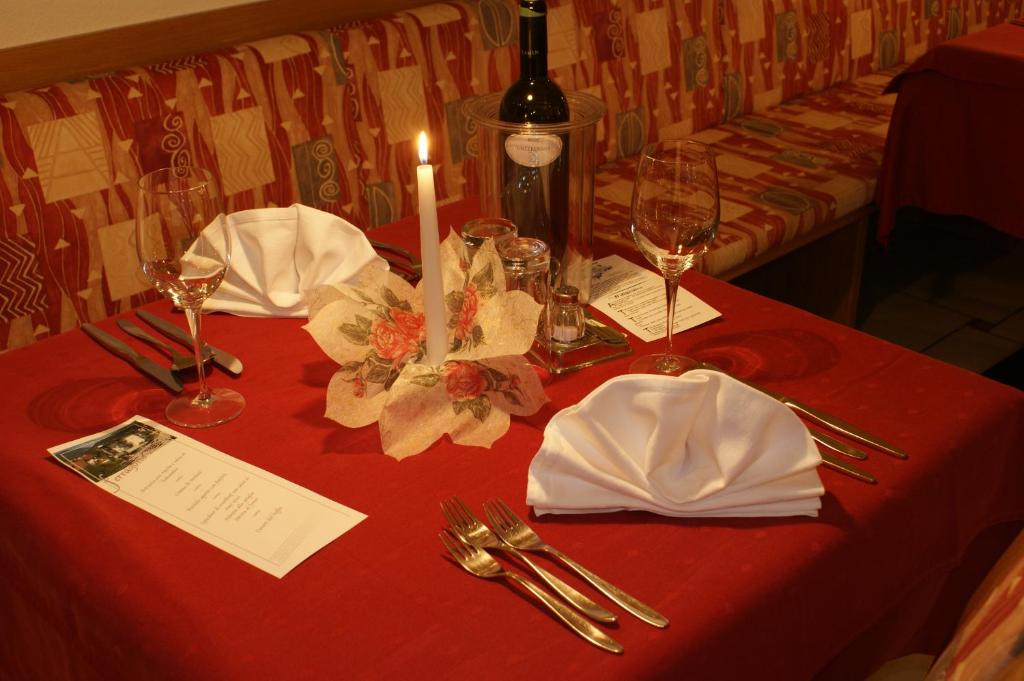 Nápoje v ubytování Hotel Akelei
